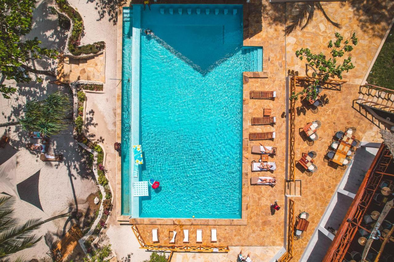 Zanzibella Hotel & Spa Kiwengwa  Εξωτερικό φωτογραφία Aerial view of a swimming pool
