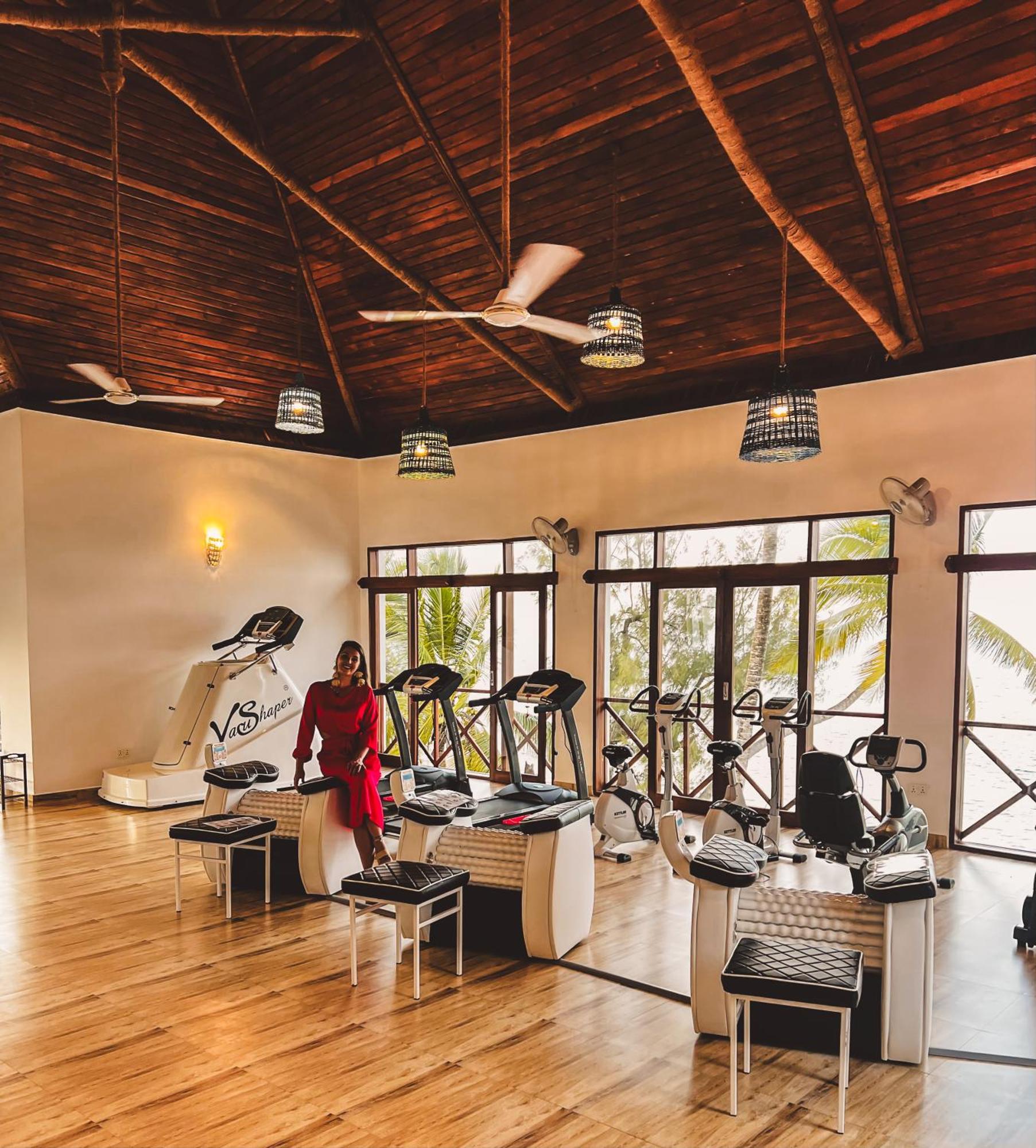 Zanzibella Hotel & Spa Kiwengwa  Εξωτερικό φωτογραφία The gym at the resort